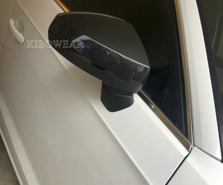 Пара Для Audi A3 S3 8V RS3 сторона боковое зеркало крышки(карбон) заменить 2013