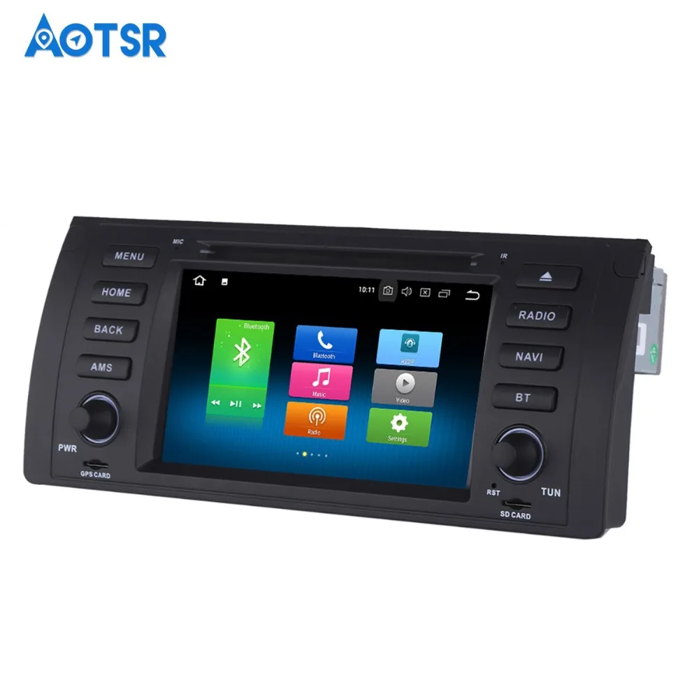 Clearance 1 din Android 8.0 Car Multimedia for BMW E39 E53 X5 Radio 2001 2002 2003 with Car DVD Player GPS Navi 4