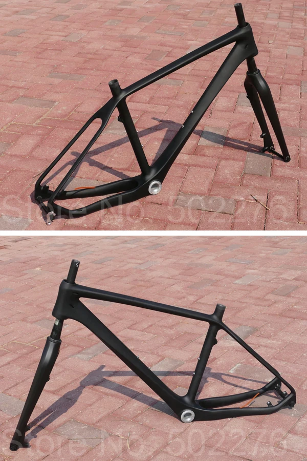

Full Carbon matt Mountain bike frame mtb bicycle frame , Fork - 16" , 18" Cycling Frame FOR BSA / BB30