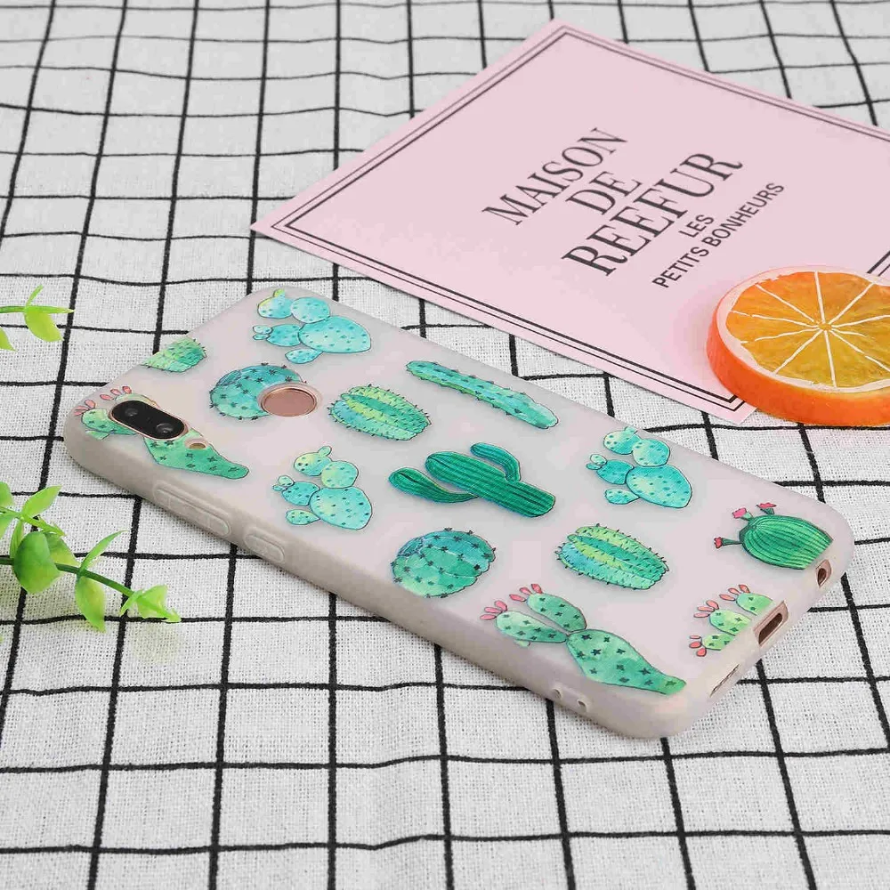 Arvin Paniting 3D Relief Case for Huawei P20 Lite Soft TPU Honor 10 V10 9 Lite 8 7X Fundas Silicone Cover for Huawei P20 Y6 2018 (34)