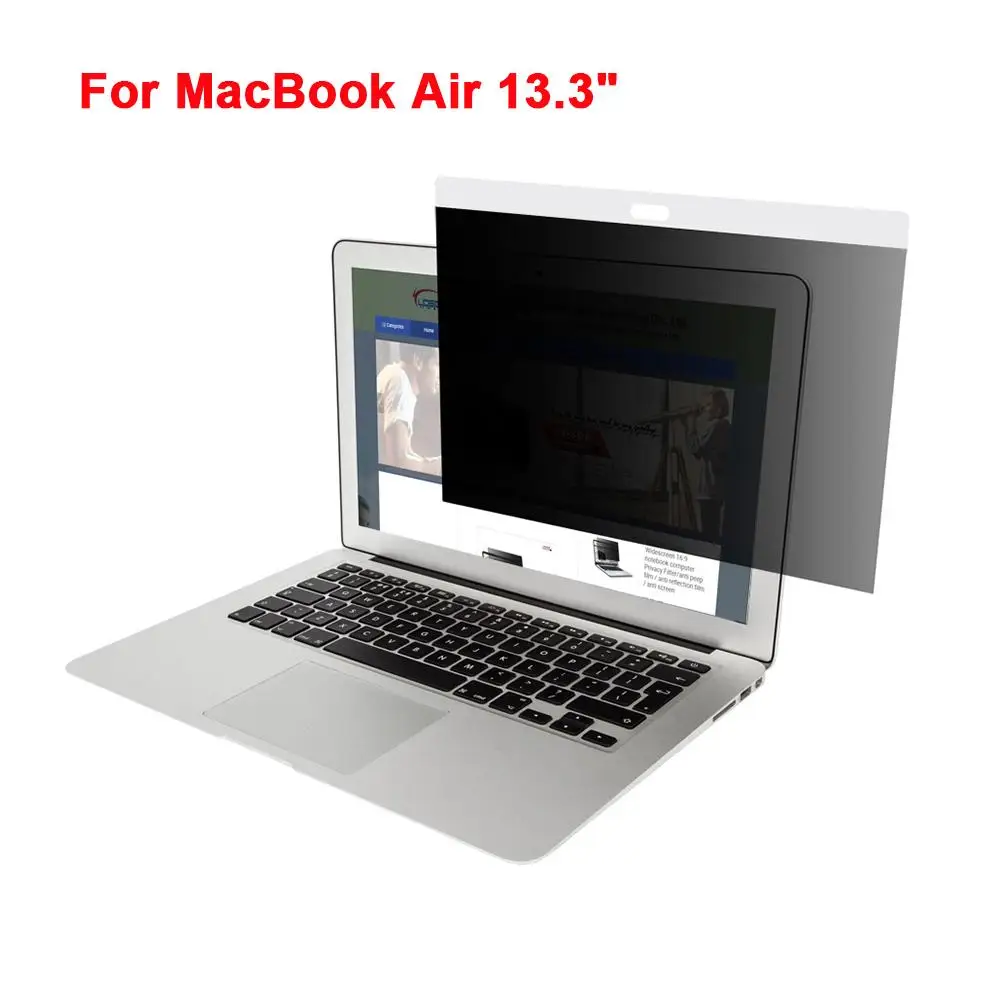 MacBook Air 13.3 Анти-pee для MacBook серии Магнитная анти-открытый экран заставка компьютера фильтр конфиденциальности Защитная пленка для уединенности фильтра - Цвет: MacBook Air 13.3