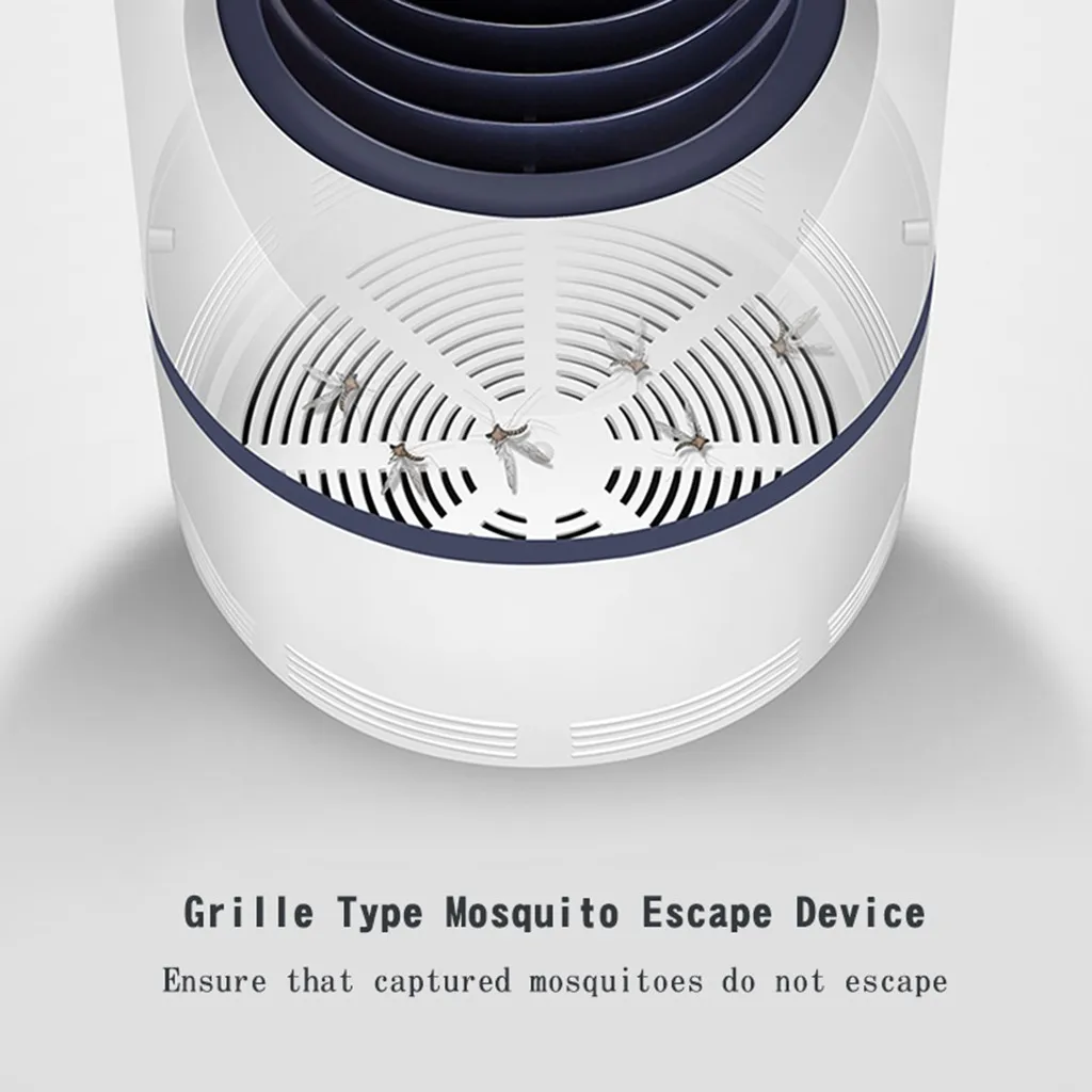 Electric Mosquito Killer LED Lamps Fly Mosquito Trap Light Anti Insect Repellent Killer Pest Control Insect Repeller#T