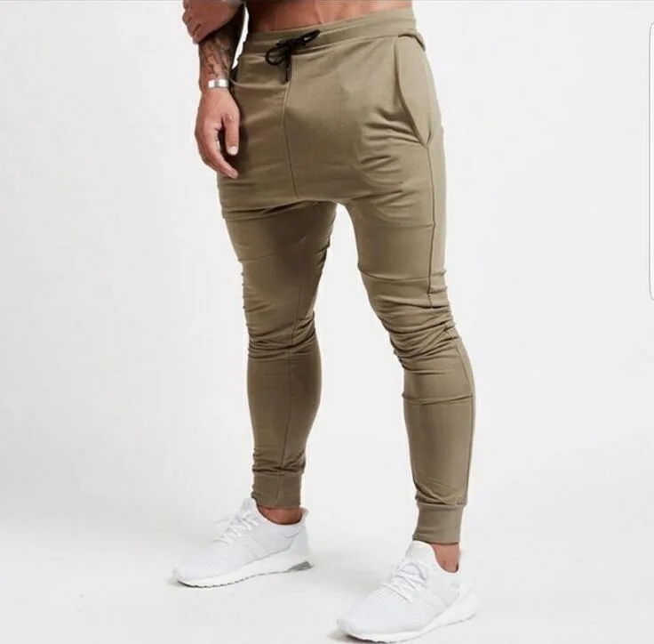 Tanie Męskie spodnie joggersy na co dzień męskie wysokiej jakości długie spodnie dresowe sklep