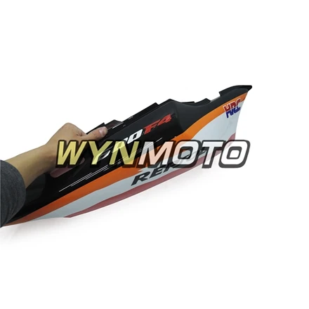 Полный обтекатели для Honda CBR600 F4 1999-2000 год впрыск АБС пластмасса 99 00 тела Наборы Sportbike тела автомобильные аксесуары оранжевого и черного цвета