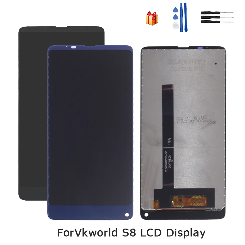 

Original For VKworld S8 LCD Display Touch Screen Digitizer For VKworld S8 Display Screen LCD Phone Parts Free Tools