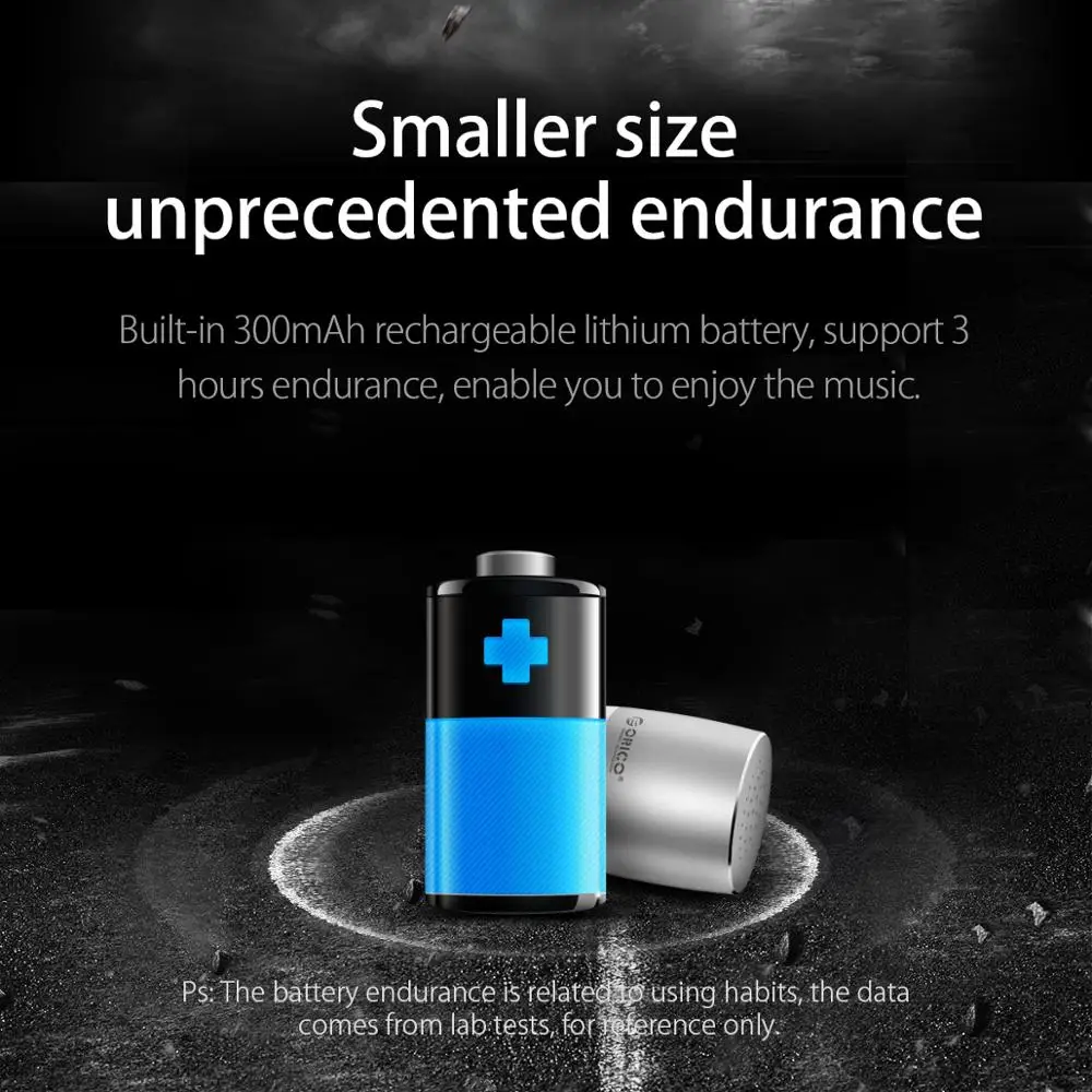 ORICO Мини Bluetooth динамик портативный беспроводной звуковая система 3D стерео музыка