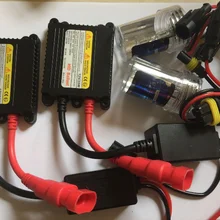 Высокое качество авто головные фары лампы переменный ток Газоразрядная ксенон комплект тонкий балласт 35 Вт H1 H3 H7 H11 лампочка лампа для автомобиля для укладки 9005 9006 880