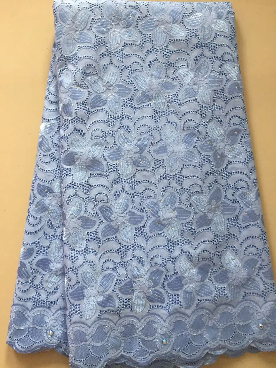 

High Quality Swiss Voile Lace 2018 African Voile Swiss Lace Fabric African Swiss Cotton Voile Lace Fabric With Stones
