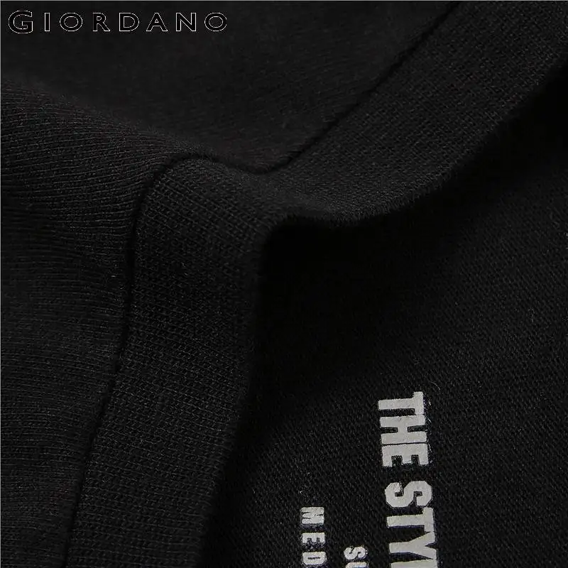 Giordano los hombres T camisa de los hombres cepillado de algodón de cuello redondo Camiseta de manga larga Hombre duradera Tee cálido y cómodo para Hombre clásico Giordano los hombres T camisa de los hombres cepillado de algodón de cuello redondo Camiseta de manga larga Hombre duradera Tee cálido y cómodo para Hombre clásico