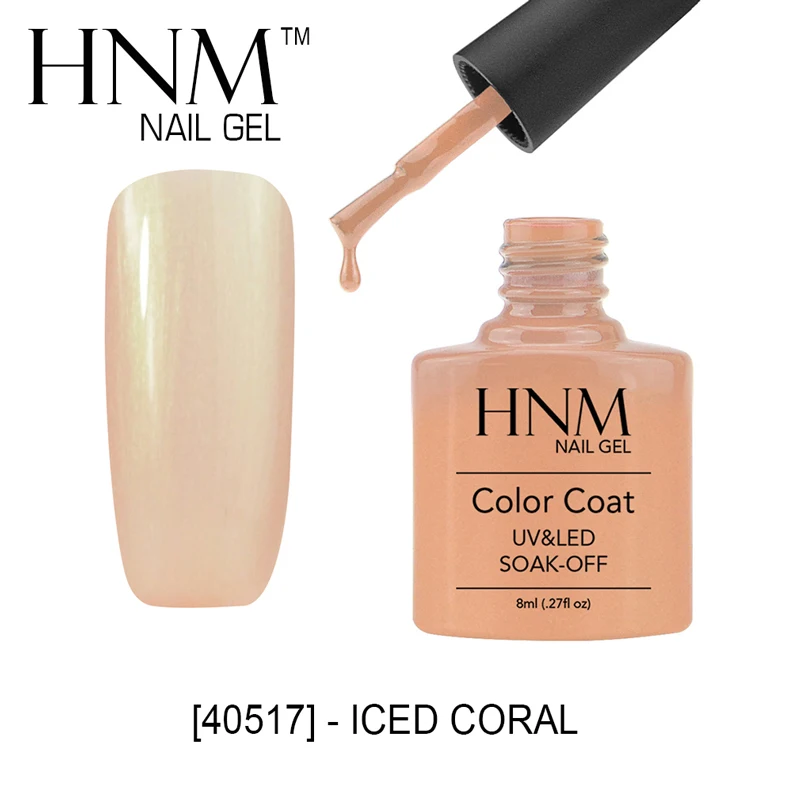 HNM лак для ногтей 8 мл чистый цвет замочить от УФ штамповки краски Лак для ногтей Nail Art Nagellak Lucky лак Гибридный полуперманентные чернила - Цвет: 40516