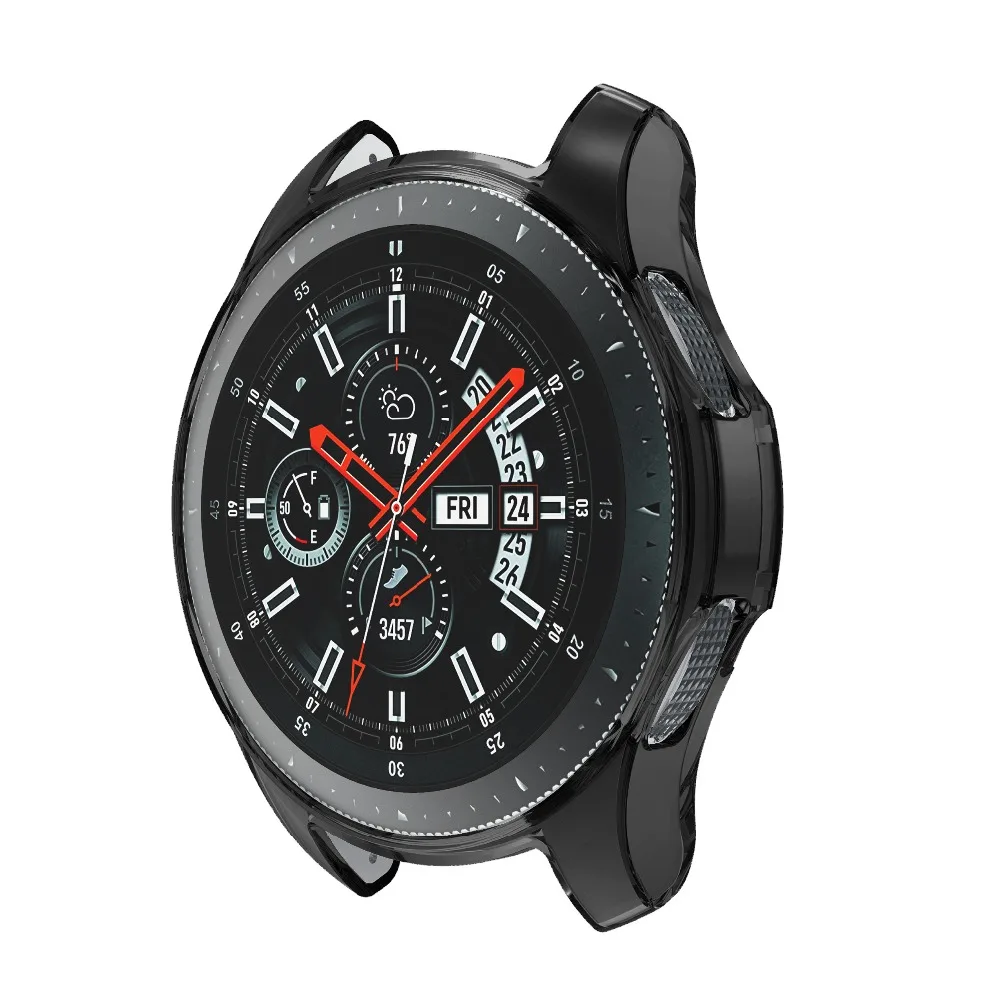 Gear S3 чехол Galaxy Watch 46 мм ультратонкий ТПУ Смарт-ремешок защитный чехол Чехол-бампер рамка для samsung gear S3 Frontier