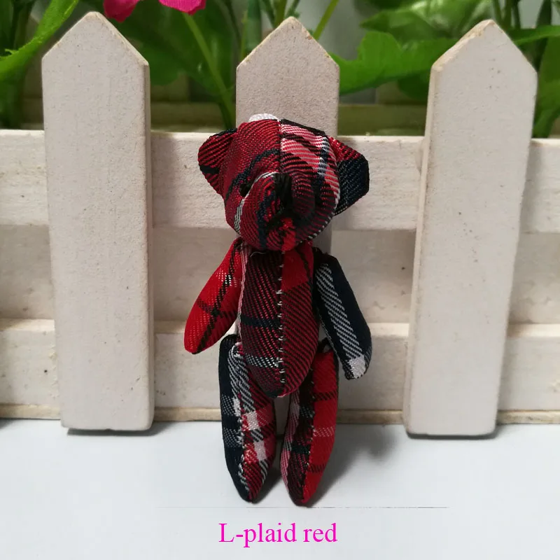 L-plaid red