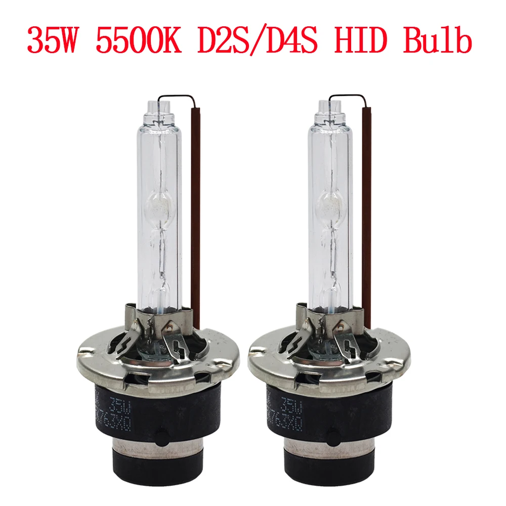 SKYJOYCE Super Vision 35W 5500K D2S D4S Xenon HID Kit 85967-51050 DDLT003 OEM HID Ballast D2S D4S 5500K Car Headlight Bulb Kit (12)