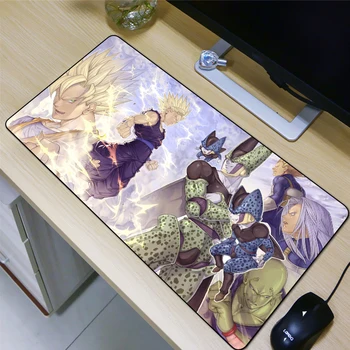 

QQQRGB 80X40cm Gaming mouse pad Dragon Ball series Villain shal HD pattern Computer notebook PC large mats Long service life
