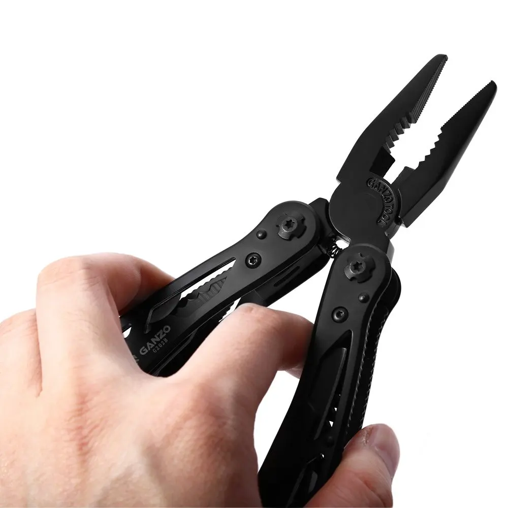 

Ganzo G202B Multi-function Plier 24 Tools in One Hot Sale Multi Tool Pliers with Screw driver Kit Camping Climbing Hiking Tool