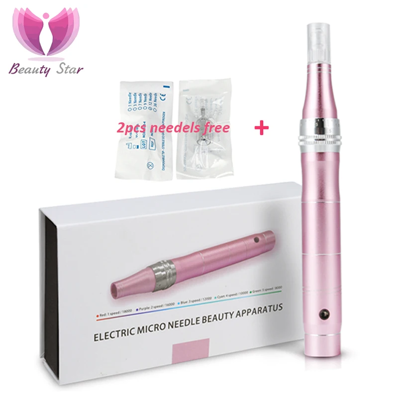 

Beauty Star Screw Cartridge Derma Pen Electric Micro Needles Pen For Tattoo Skin Tightening Wrinkles Removal Dr Derma Pen Needle