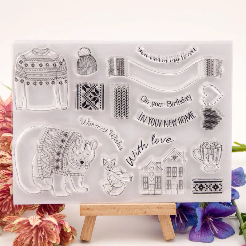 

NCraft Clear Stamps N1498 Scrapbook Paper Craft Clear stamp scrapbooking