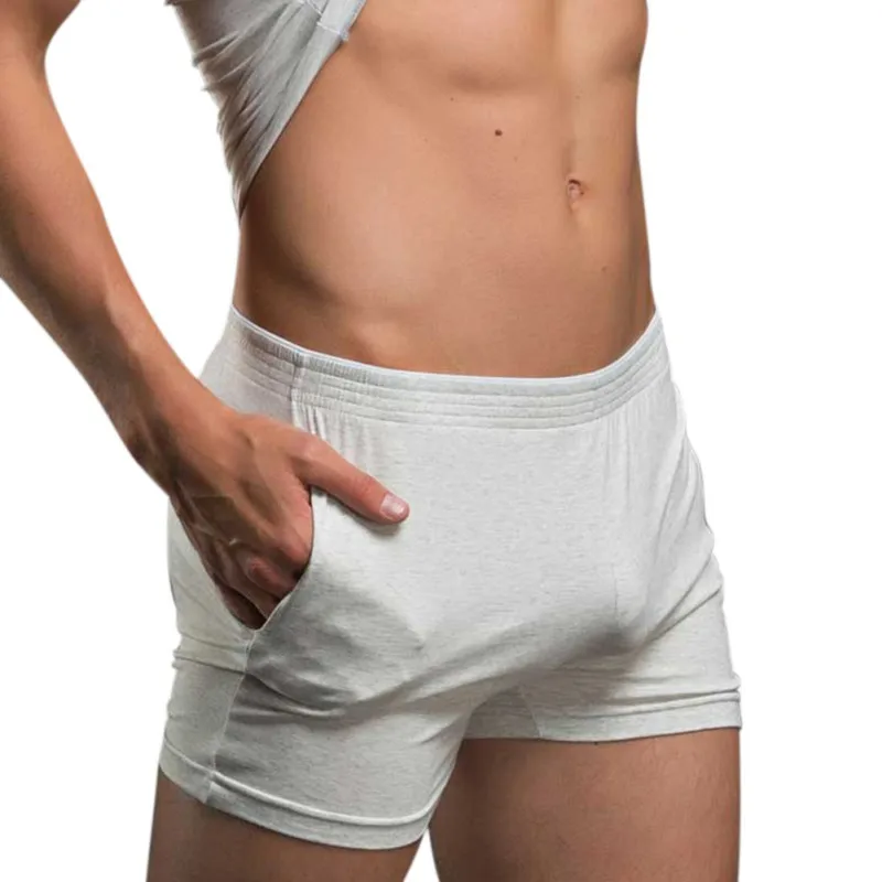 Мужские сексуальные мужские нижнее белье шорты специальные трусы домашняя одежда для сна