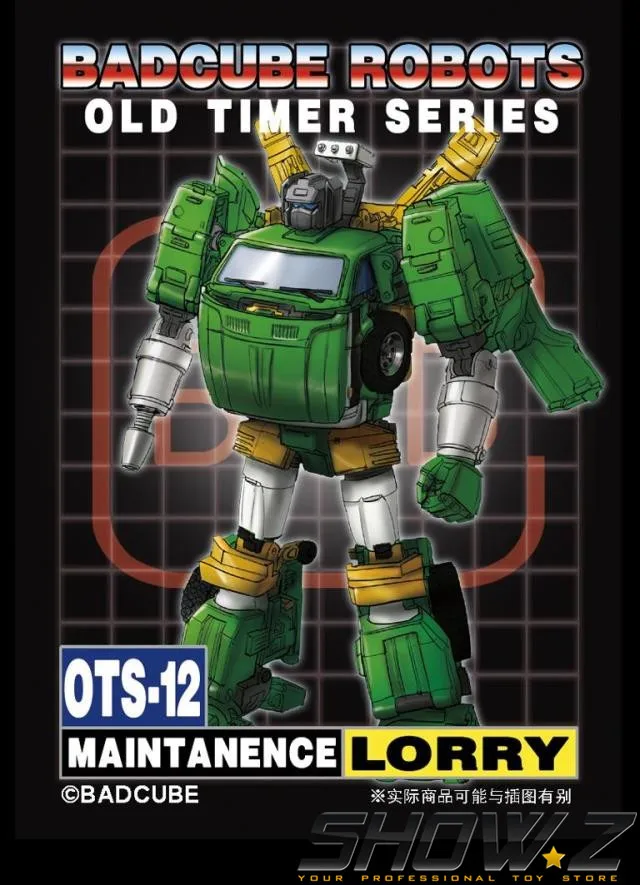 [Show.Z Store] BadCube BC OTS-12 Lorry Transformation Action Figure