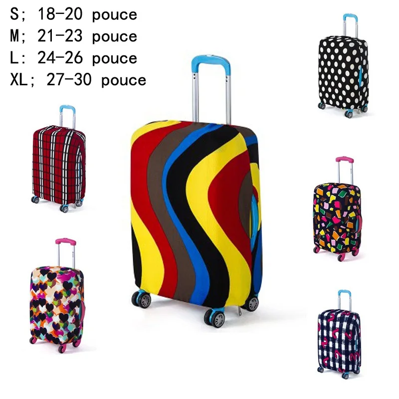 Дорожный Чехол для багажа, защитный чехол для багажа, защитный чехол для тележки, чехол для багажника 18-30 дюймов