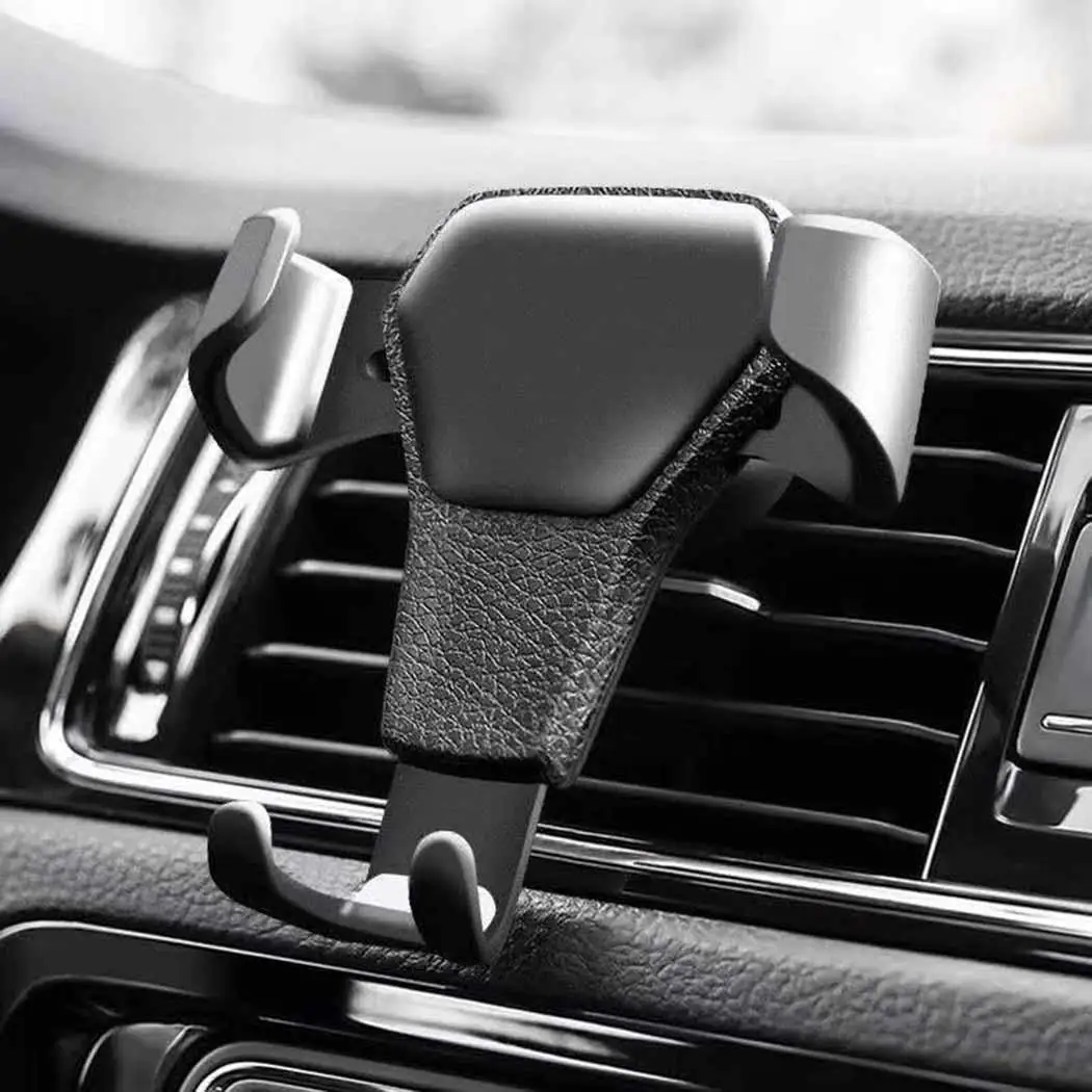 

Car Air Outlet General Multi-function Gravity Black, White Kit Car 4-6inch Mobile Phone Holder