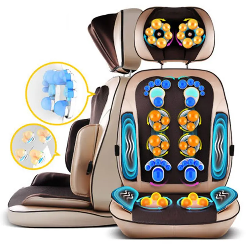 Cervical massage body neck back waist massage cushion body multi-function pillow massage chair cushions home cushion cervical massage body neck back waist massage cushion body multi function pillow massage chair cushions home cushion