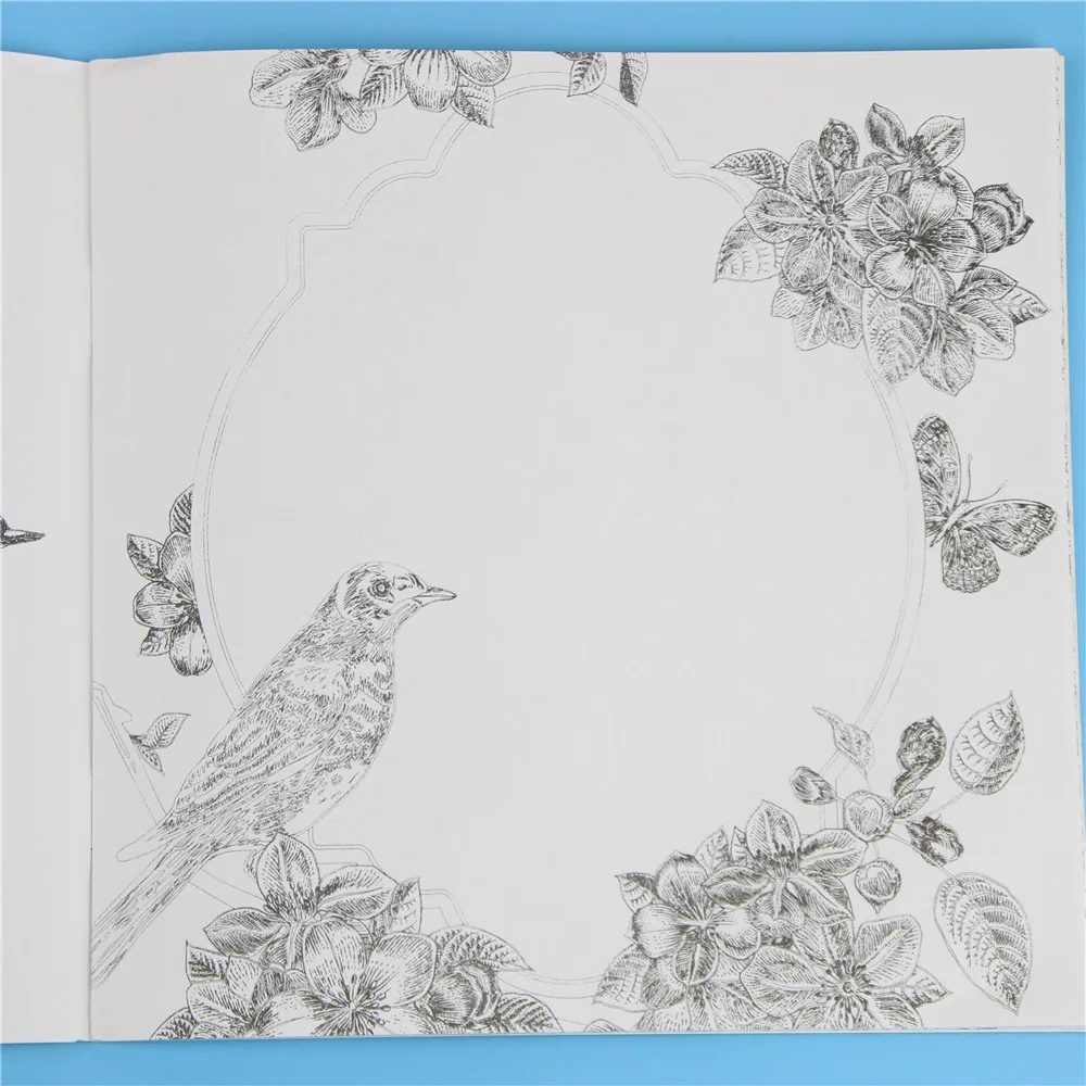 1 PCS 24 Pages English Version Wonderland Exploration Coloring Book For Adult Relieve Stress Graffiti Drawing Art Book 1 PCS 24 Pages English Version Wonderland Exploration Coloring Book For Adult Relieve Stress Graffiti Drawing Art Book