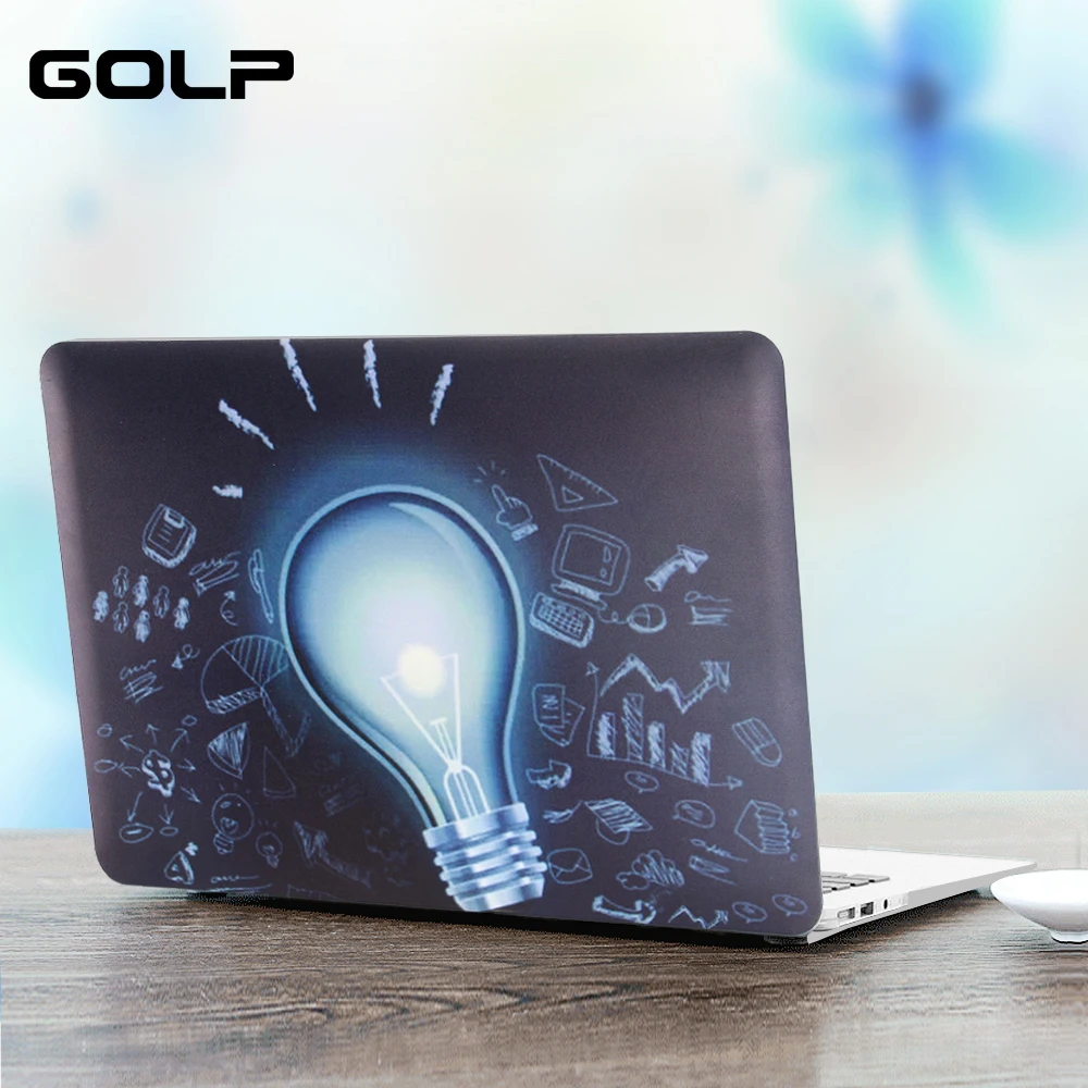 

Cover For Macbook pro 15 case, GOLP Hard PC Sleeve Shell back case For Macbook pro 15 inch Laptop Cover