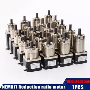 Планетарный редуктор Nema 17 шаговый двигатель все соотношение редуктор для 3D-принтера экструдер механическая рука робот двигатель - изображение