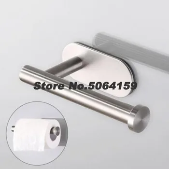 

Wall Mount Toilet Paper Holder Stainless Steel Bathroom kitchen Roll Paper Accessory Tissue Towel Accessories Rack Holders