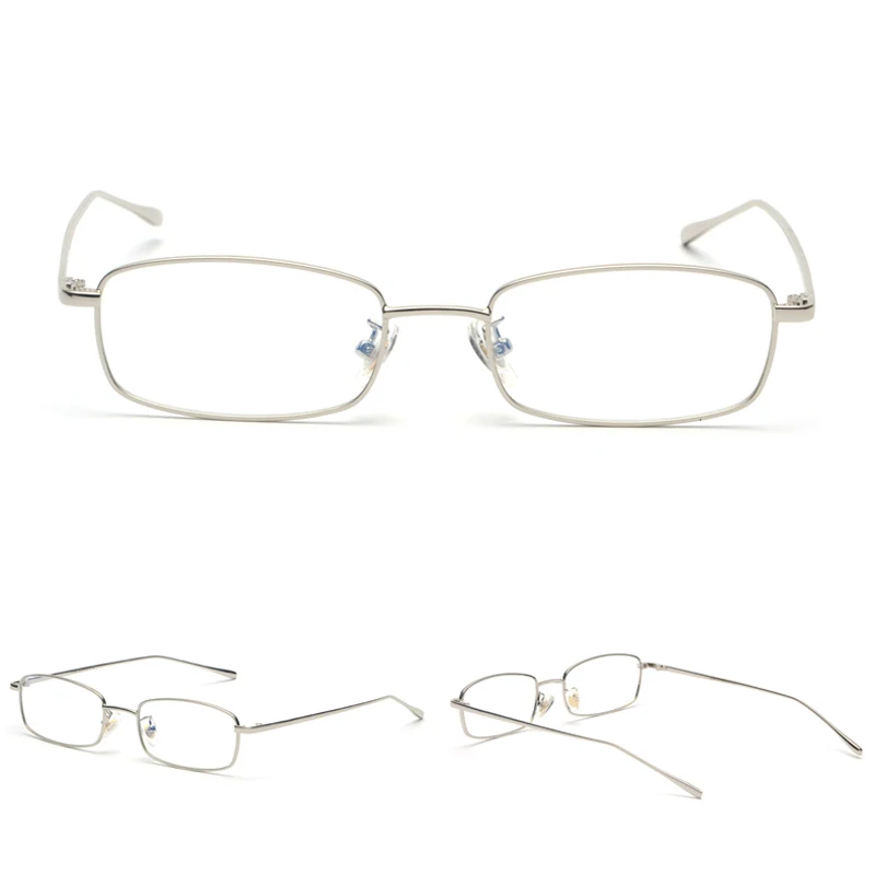 Kachawoo 6 шт. маленькие прямоугольные солнцезащитные очки для мужчин Ретро металлическая оправа золотые мужские модные солнцезащитные очки для женщин унисекс Лето