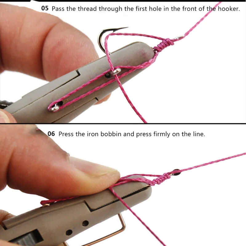 Портативная рыболовная леска с ручным крючком, ярусная машина для рыболовных крючков и лески, намоточный узел, многофункциональные рыболовные инструменты