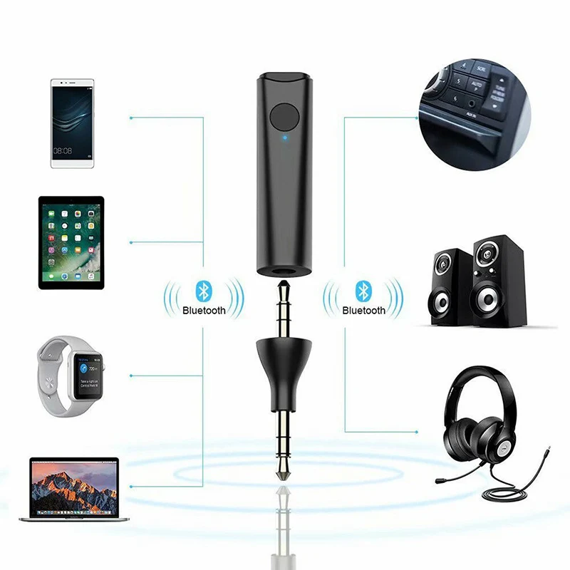Стерео аудио адаптер Larryjoe Bluetooth 5 0 беспроводной приемник для наушников Bose QuietComfort