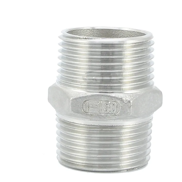 

304 Hygienic Food-grade Stainless Steel Fast-loading Hexagonal Wire Precision Casting Hoop-type External Hexagonal G-thread Jo