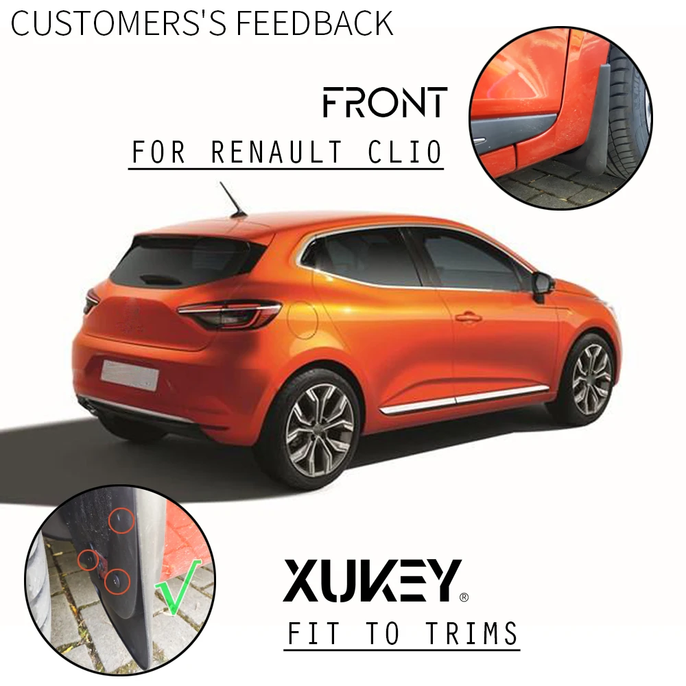 4 шт. Брызговики для Renault Clio 2 3 5 Grande Nissan Platina Ph1 PH2 Sport Tourer|Грязезащита| |