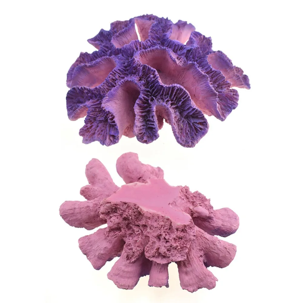 Лидер продаж Искусственный Coral высокая моделирования смолы морской коралловый