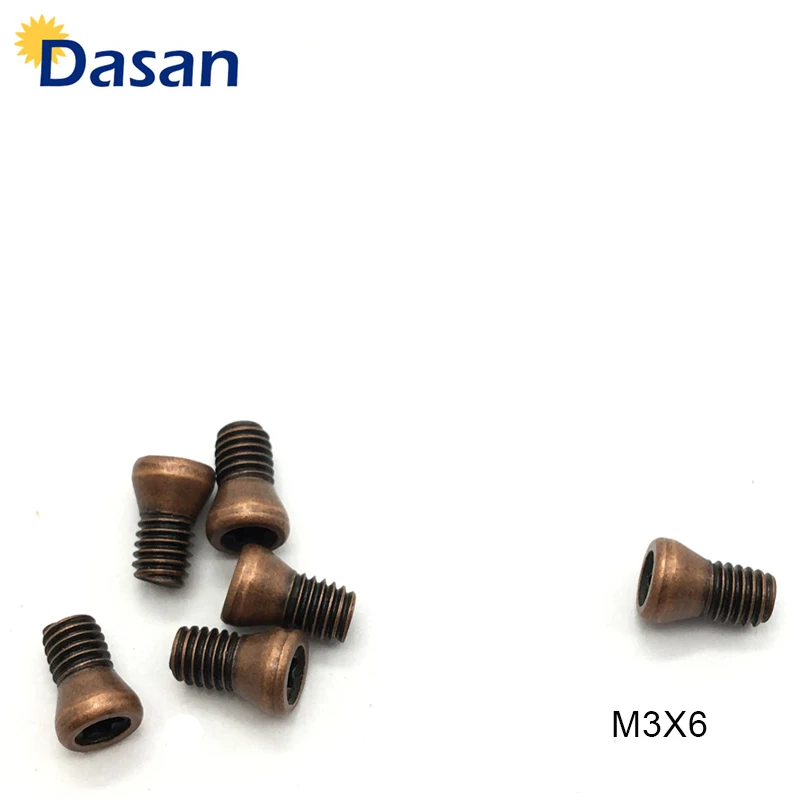

50pcs M3*6 M3*8 M3*10 M3*12 M3.5*12 Insert Torx Screws for Replaces Carbide Inserts CNC Lathe Tool Lathe Accessories
