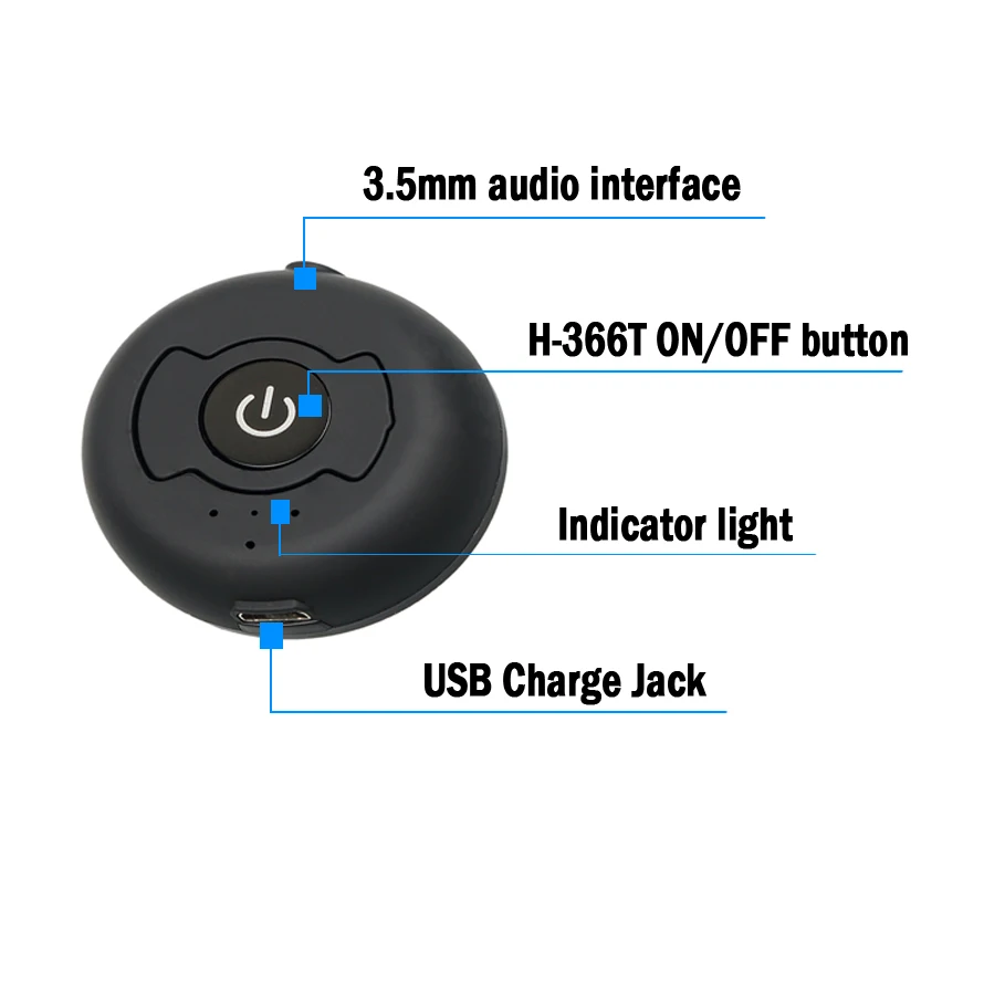Kebidu H 366T многоточечный беспроводной аудио Bluetooth передатчик музыкальный стерео