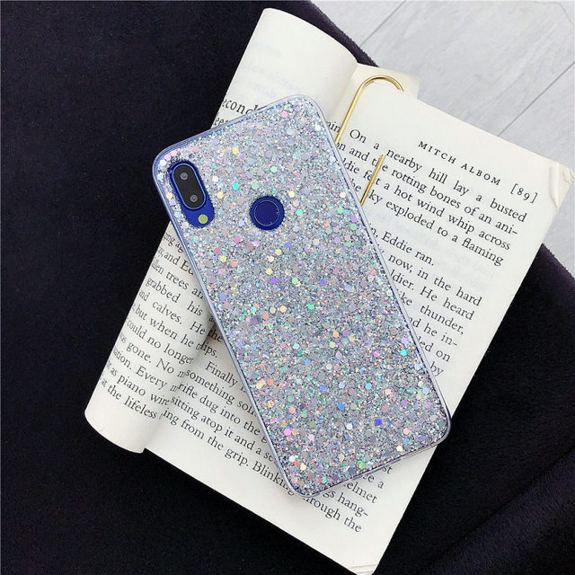 Silicone Bling Crystal Glitter Case For Xiaomi Mi 8 9 SE CC9 E A3 A2 Lite Redmi Note 5 Plus 6 7 8 Pro Shining Sequins Cover