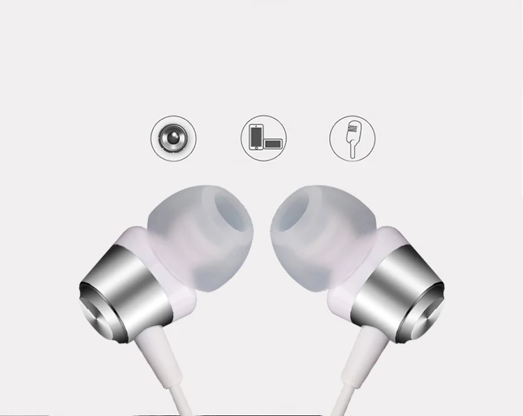 Earphone For Iphone Xiaomi Earbud Bass In-ear HIFI Stereo With Mic Music Headpset Smart Quality Fone De Ouvido For Computer Mp3