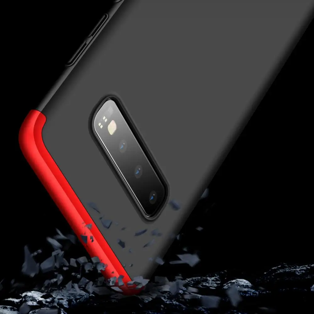 360 полный защитный чехол для телефона Samsung Galaxy S20 S10 S9 S8 плюс S7 край противоударный