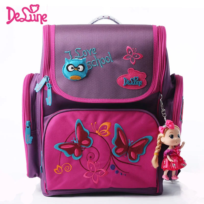 

New Cartoon Bear owl Backpack School Satchel Children School Bags Orthopedic Backpacks Girls School Backpacks 1-003