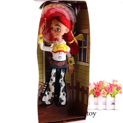 Джесси из истории игрушек Фигурка Yodeling Cowgirl говорящая фигурка ПВХ Коллекционная модель игрушка кукла