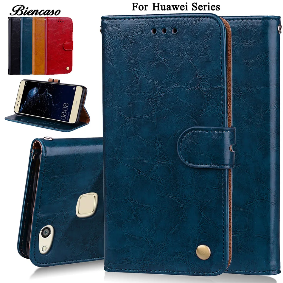 

Luxury Flip Leather Phone Case For iPhone X SE Wallet Card Slots Cases Cover For Huawei P8 Mini P10 Lite Y5 II P9 Lite 2016 B107