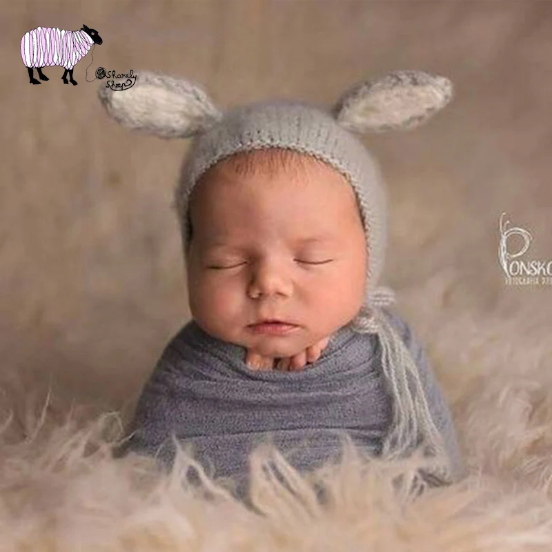 newborn bunny hat
