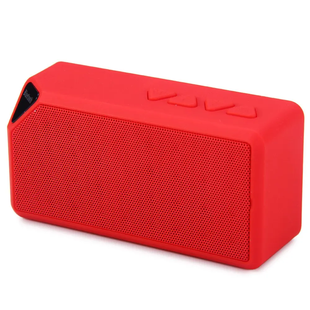 FREZEN Беспроводной мини X3 Bluetooth колонки TF USB FM радио Кассетный стиль Портативный