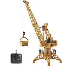 Wire Control RC Crane Tower 4CH Fork Lift font b Construction b font Vehicle Playset Model
