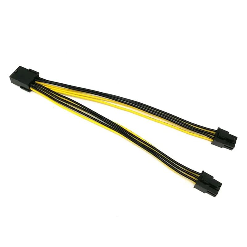 

Angitu PCI-E 8 Pin to Dual 6Pin Graphic Card Power Cable UL 1007 18AWG
