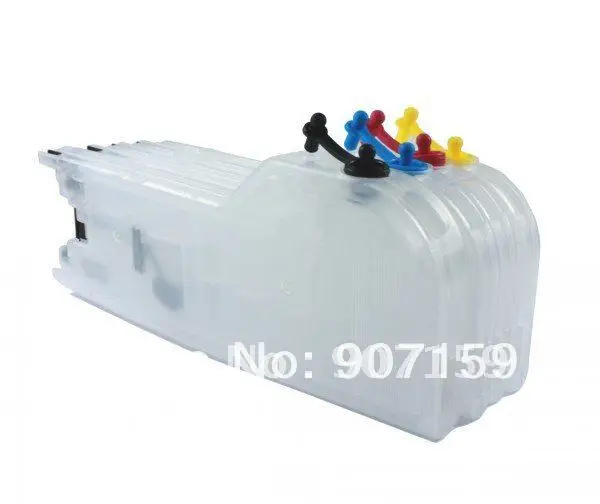 

LC75/LC40/LC79/LC1240/LC1280 long refillable ink cartridge for Brother MFC-J6510DW,J6710DW,J6910DW printers