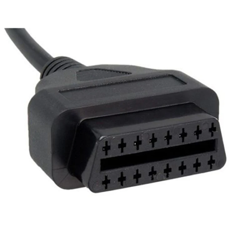 Для G-M 12 Pin 12 pin OBD 2 коннектор адаптер для gm12 Pin obd2 obdii автомобильный диагностический удлинитель 16 Pin диагностические инструменты